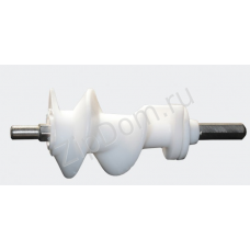 Шнек мясорубки Moulinex шестигранный короткий шток (пластик) L-115