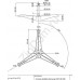 Крестовина барабана Samsung DC97-00124B SPD009SA EBI734