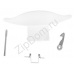 Ручка люка Merloni C00116580 DHL003AR (комплект)