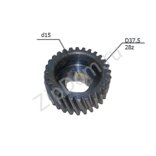 Ответная шестерня для перфоратора Waller-650, Omax-650, Stern-650 подходит для якоря  852C, 852D