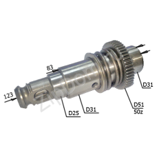 Cтвол подходит для перфоратора BOSCH GBH 2-24 DRE(в сборе)