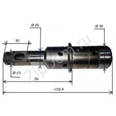 Cтвол перфоратора подходит для  HITACHI DH24 PC3