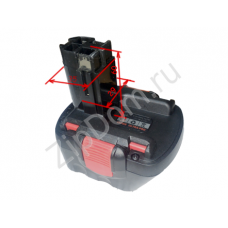 Аккумулятор подходит для шуруповертов типа: Bosch 12V(2Ah)