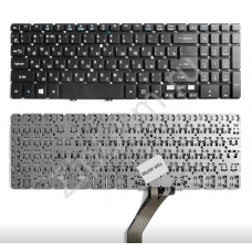 Клавиатура для ноутбука Acer Aspire V5-531, V5-551, V5-571 Series. Г-образный Enter. Черная, без рамки. PN: NSK-R3BBC 0R, 9Z.N8QBC.B0R.