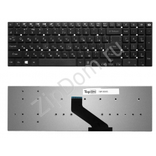 Клавиатура для ноутбука Packard Bell EasyNote LS11, LS13, LV11 Series. Г-образный Enter. Черная, без рамки. PN: MP-10K33SU-698, MP-10K33SU-6981.