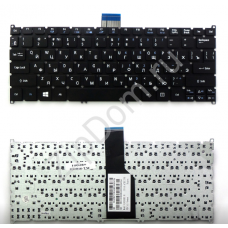 Клавиатура для ноутбука Acer Aspire S3, S5, V5-121 Series. Г-образный Enter. Черная, без рамки. PN: 9Z.N7WPW.20R, 90.4BT07.A0R.
