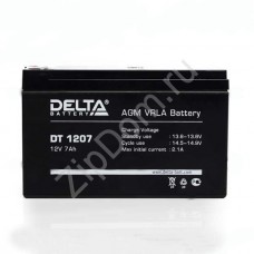 Аккумуляторная батарея Delta DT 1207 (12V / 7Ah)